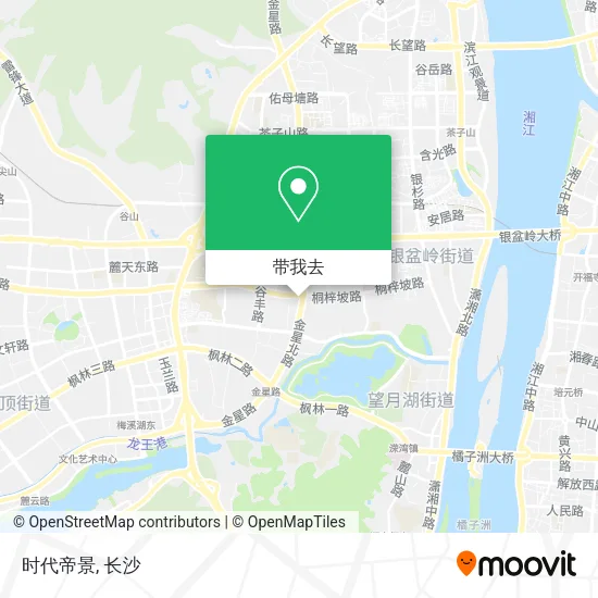 时代帝景地图