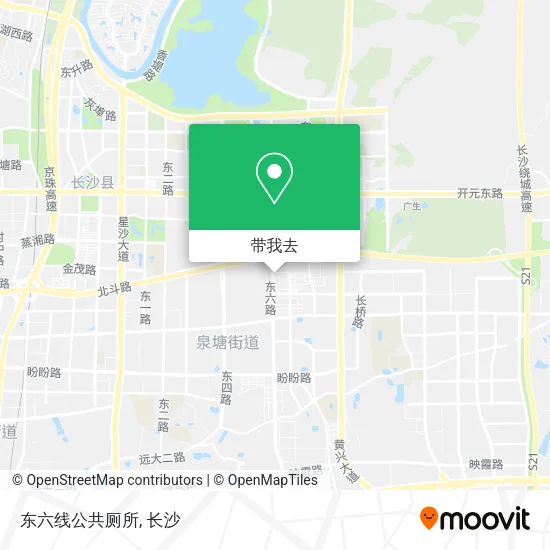 东六线公共厕所地图