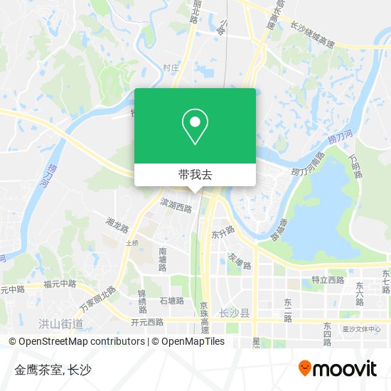 金鹰茶室地图