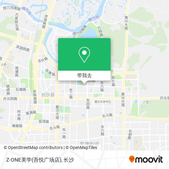 Z-ONE美学(吾悦广场店)地图