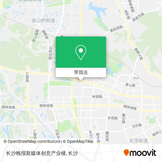 长沙晚报新媒体创意产业楼地图