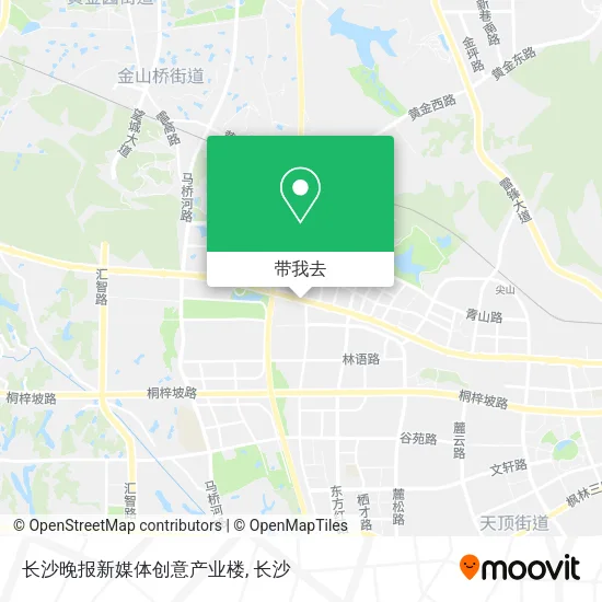 长沙晚报新媒体创意产业楼地图