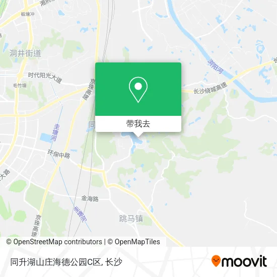 同升湖山庄海德公园C区地图