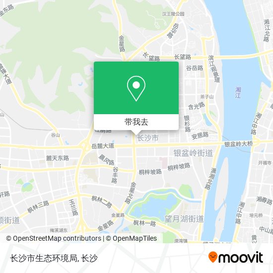 长沙市生态环境局地图