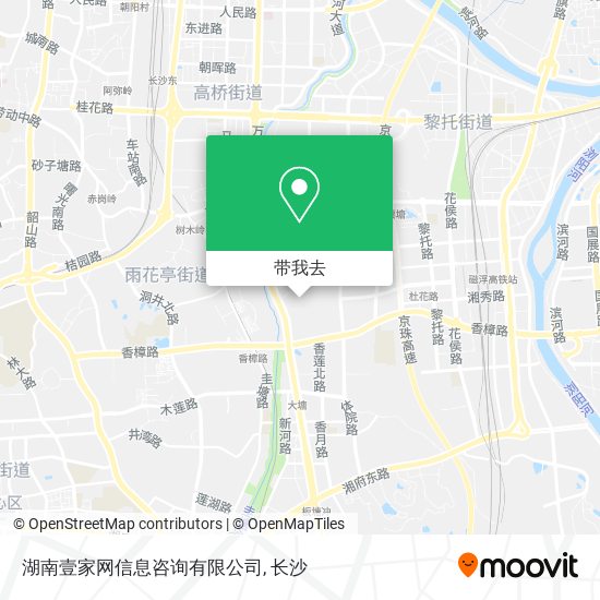 湖南壹家网信息咨询有限公司地图