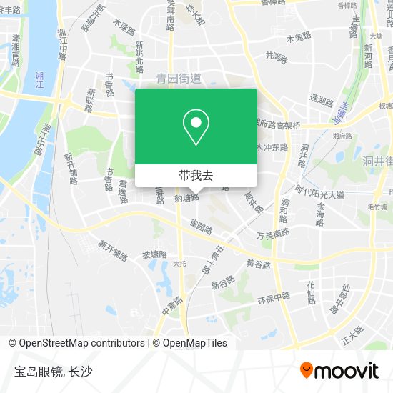 宝岛眼镜地图