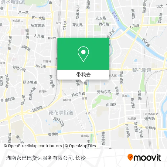 湖南密巴巴货运服务有限公司地图