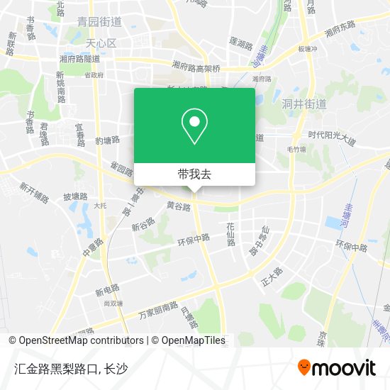 汇金路黑梨路口地图