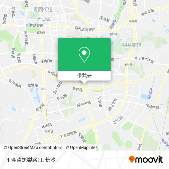 汇金路黑梨路口地图