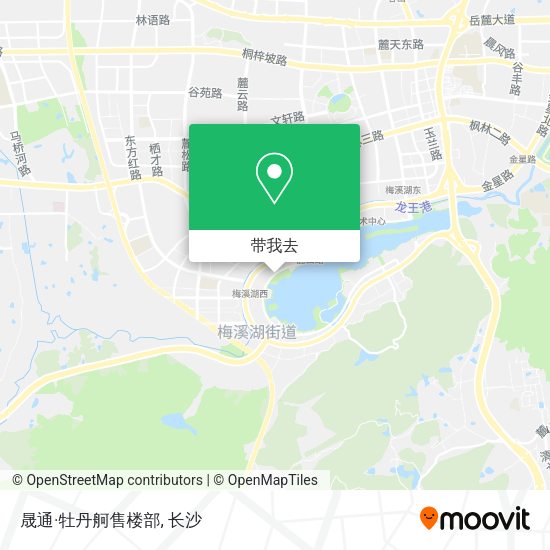 晟通·牡丹舸售楼部地图