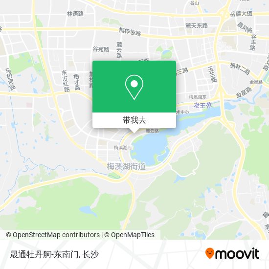 晟通牡丹舸-东南门地图