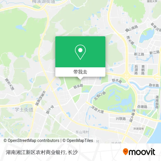 湖南湘江新区农村商业银行地图