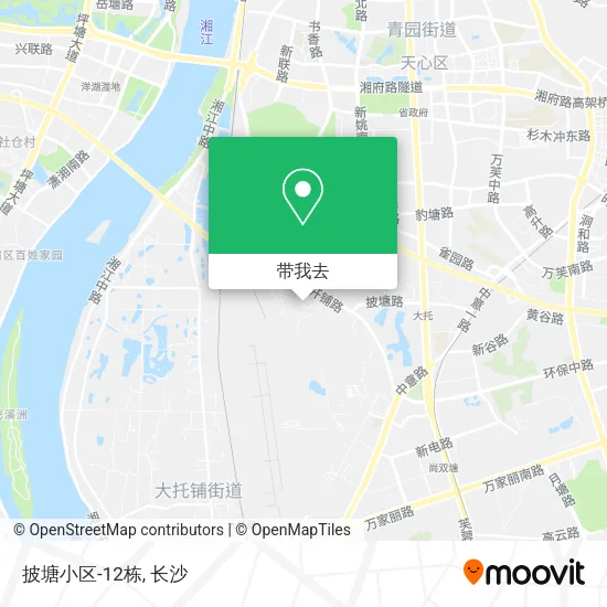 披塘小区-12栋地图