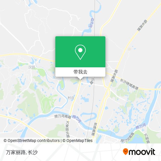 万家丽路地图