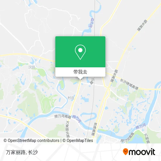 万家丽路地图