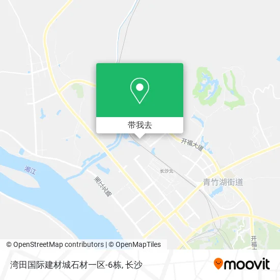湾田国际建材城石材一区-6栋地图