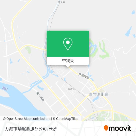 万鑫市场配套服务公司地图