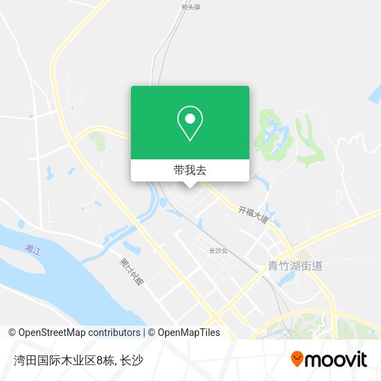 湾田国际木业区8栋地图