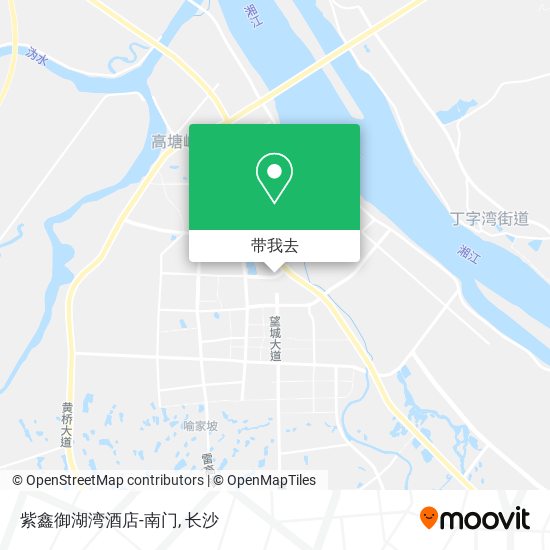 紫鑫御湖湾酒店-南门地图