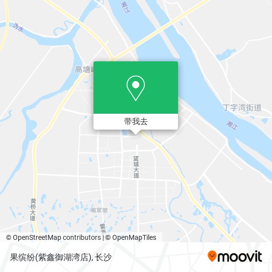 果缤纷(紫鑫御湖湾店)地图