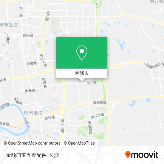 金顺门窗五金配件地图