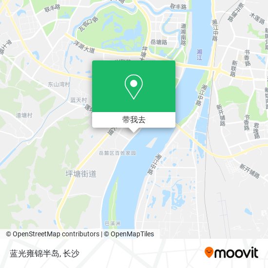 蓝光雍锦半岛地图
