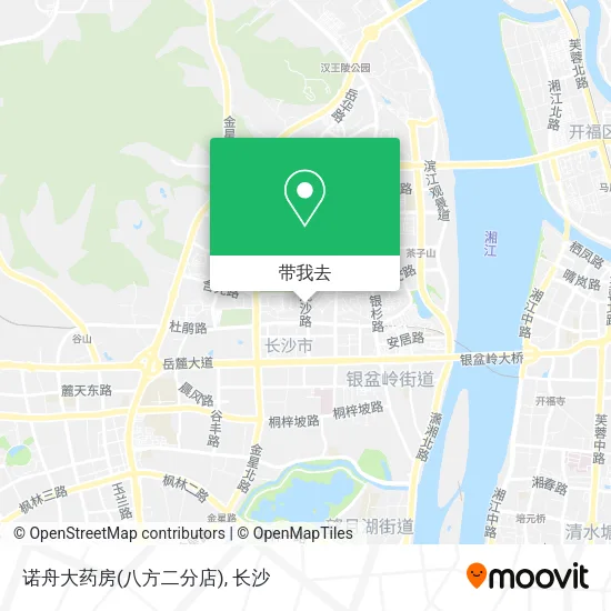 诺舟大药房(八方二分店)地图