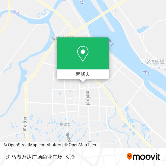斑马湖万达广场商业广场地图