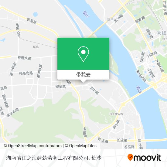 湖南省江之海建筑劳务工程有限公司地图