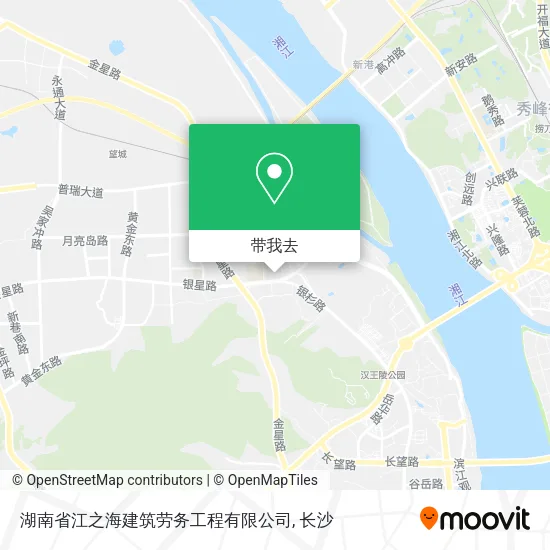 湖南省江之海建筑劳务工程有限公司地图