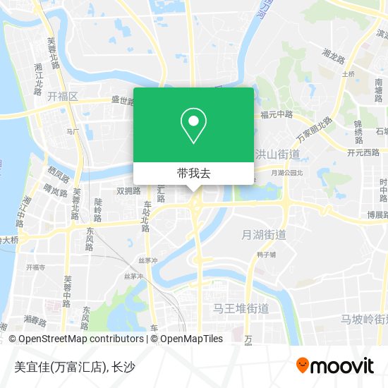 美宜佳(万富汇店)地图