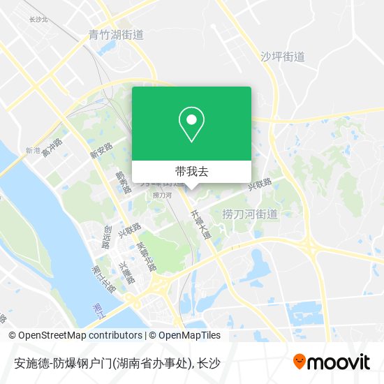 安施德-防爆钢户门(湖南省办事处)地图