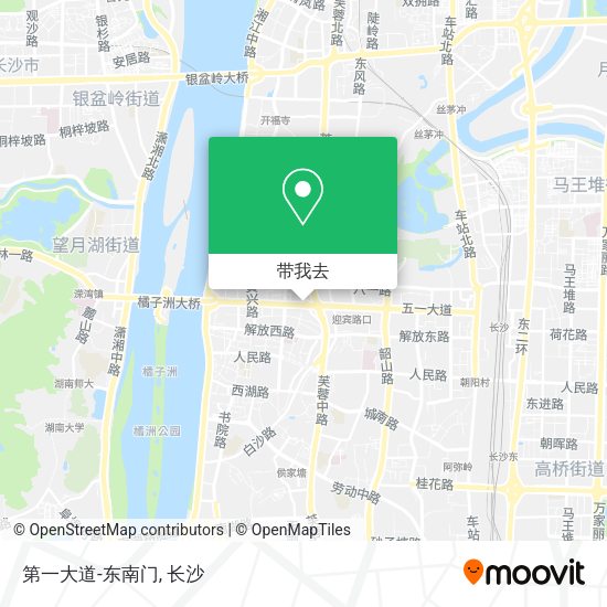 第一大道-东南门地图