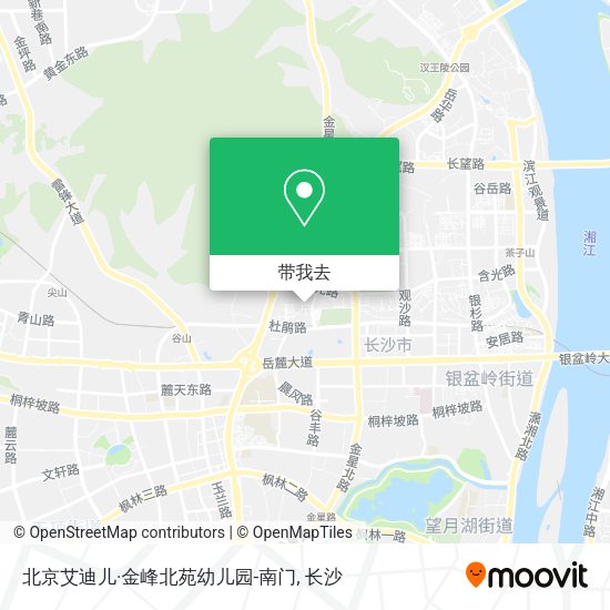 北京艾迪儿·金峰北苑幼儿园-南门地图