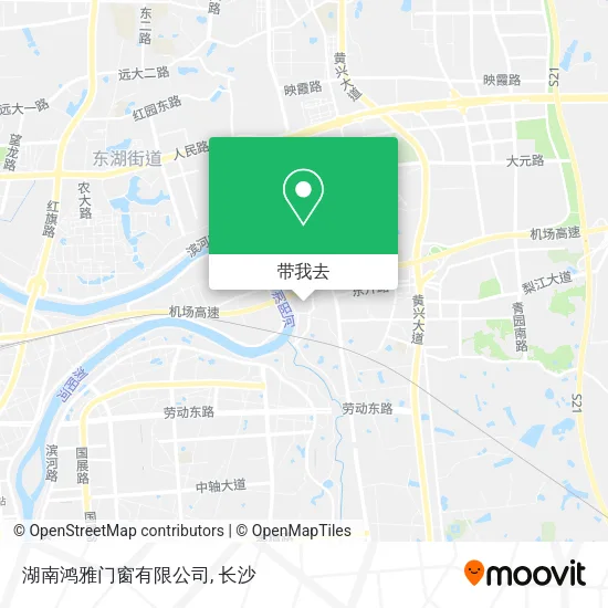 湖南鸿雅门窗有限公司地图