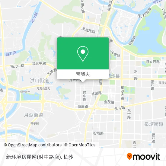新环境房屋网(时中路店)地图