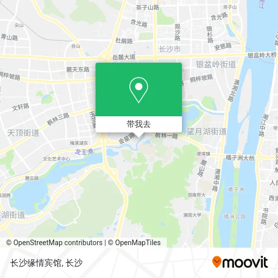 长沙缘情宾馆地图