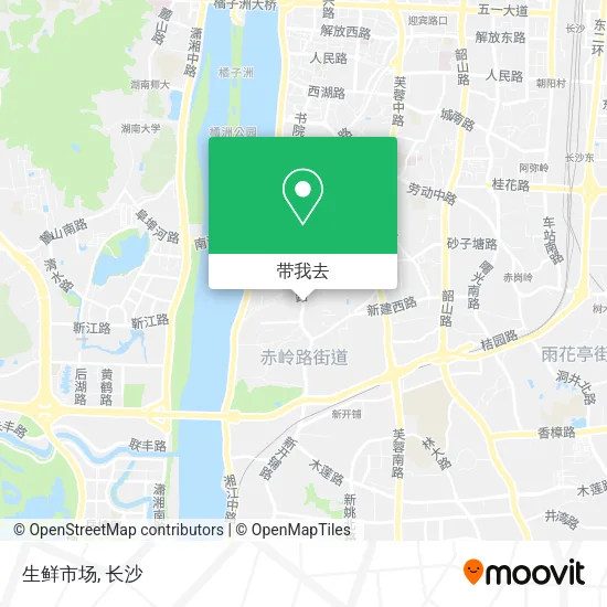 生鲜市场地图