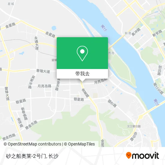 砂之船奥莱-2号门地图