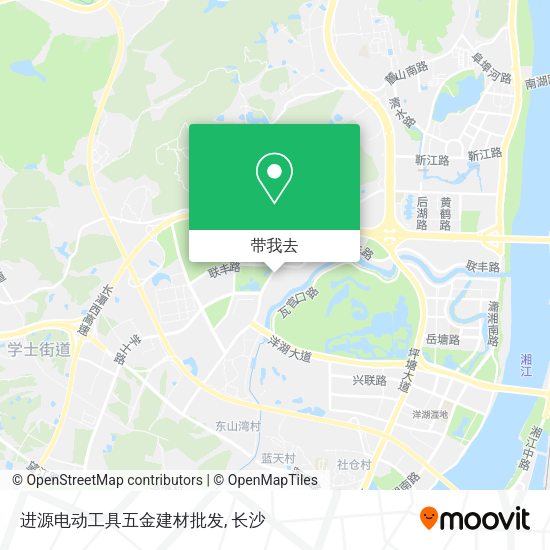 进源电动工具五金建材批发地图