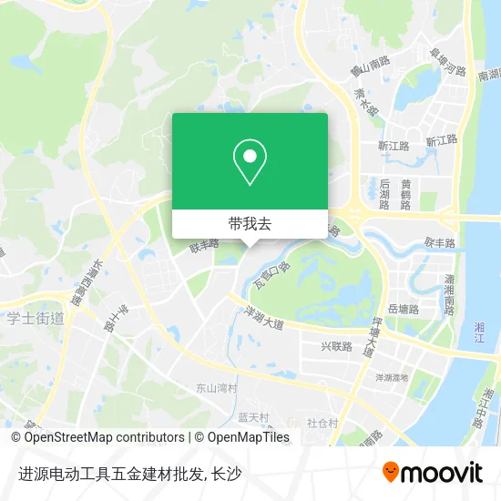 进源电动工具五金建材批发地图