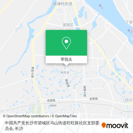 中国共产党长沙市望城区乌山街道旺旺路社区支部委员会地图