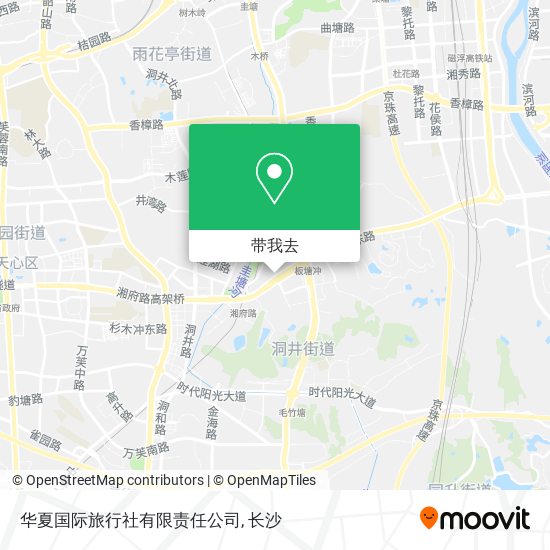 华夏国际旅行社有限责任公司地图
