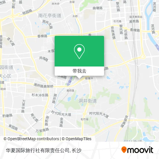 华夏国际旅行社有限责任公司地图