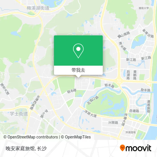 晚安家庭旅馆地图