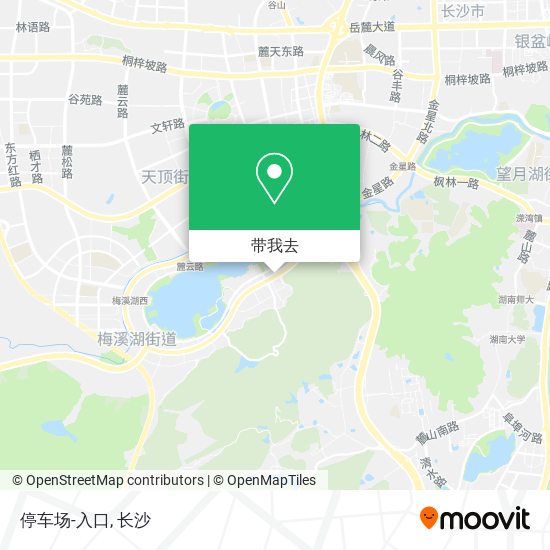 停车场-入口地图