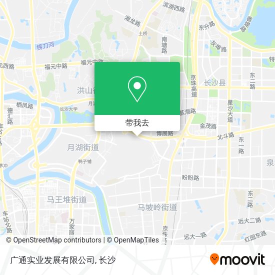 广通实业发展有限公司地图