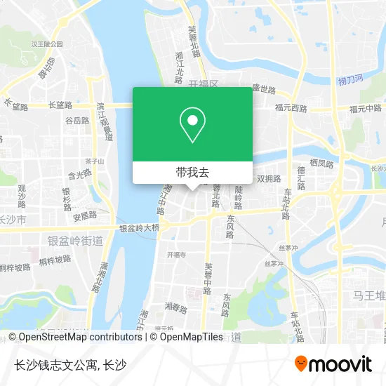 长沙钱志文公寓地图