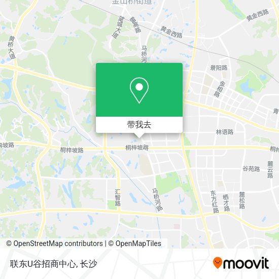 联东U谷招商中心地图