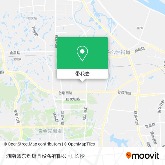 湖南鑫东辉厨具设备有限公司地图